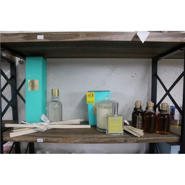 Glass House, Asst. Fragrances 7, Diffusers, Candle