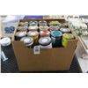 Image 1 : Box Asst. Soy Gift Wax Candles - 50+