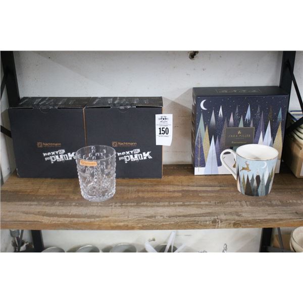 Nachtman Designer Rock Glasses, Holiday Mugs