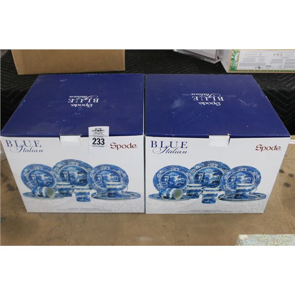 Spode Blue Italian  12 Pc. Dinner Sets - 2