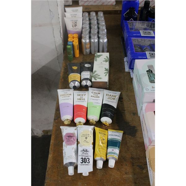 Hand Creams, Conditioners, Foot Cream, Lip Balm