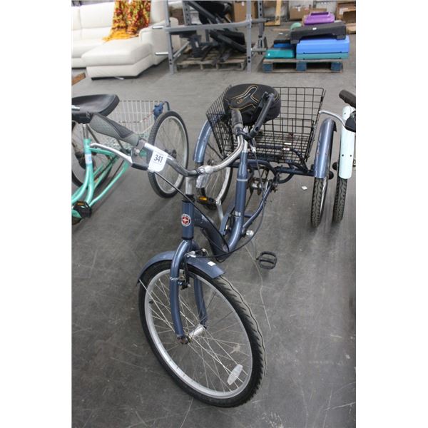 Schwinn Grey 3 Wheel Bike