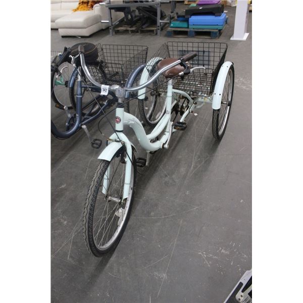 Schwinn Pastel Blue 3 Wheel Bike