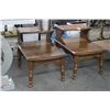 Image 1 : Haywood Wakefield Style 2 Tier End Tables - Pair
