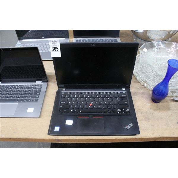 Thinkpad Laptop Computer - Back Removed/No Hard Drive/Adapter