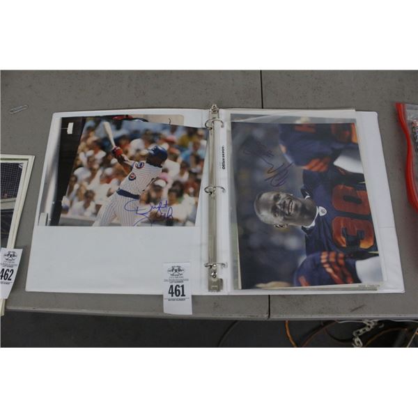 Asst. Autographed Celebrity, Sports Photo Album