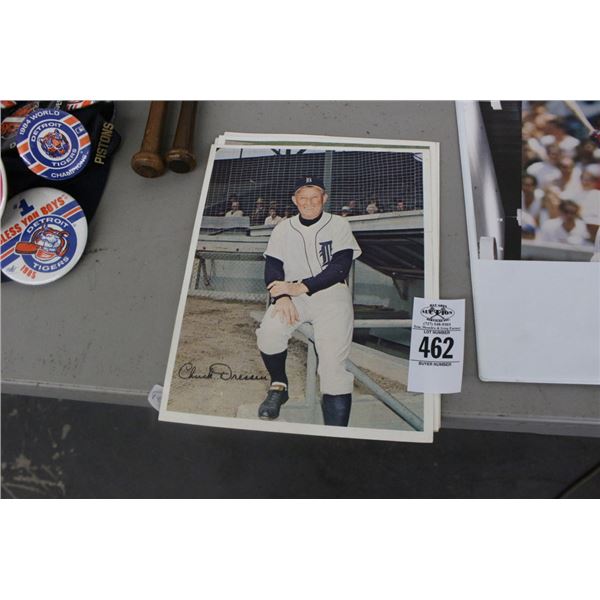 Asst. Vintage Autographed Baseball Photos