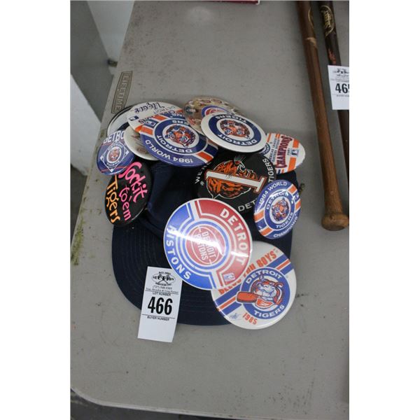 Asst. Souvenir Sports Team Pins/Hat