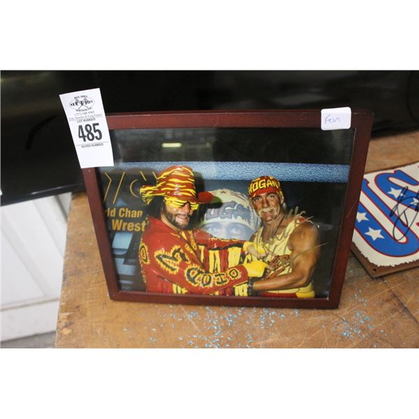 Hulk Hogan Autographed Framed Photo