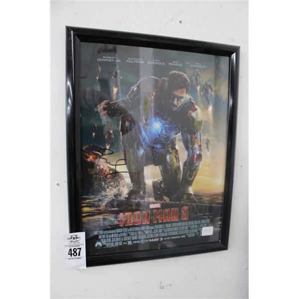 Iron Man 3 Autographed Promotion Robert Downey Jr.