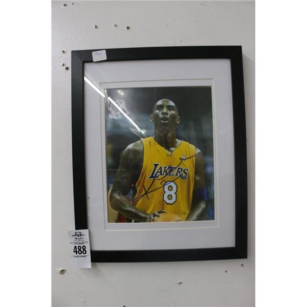 Kobe Bryant Autographed Photo