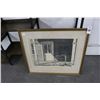 Image 1 : Framed Front Porch Sketch - 20"  X  24"