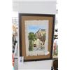 Image 1 : Framed Wall On Reed Paper