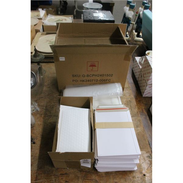 New Cardboard Boxes, Padded Envelopes, Shipping Supplies