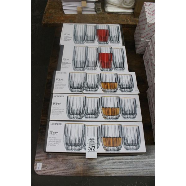 Goingger Old Fashioned Glasses 12, High Bar Glasses - 8