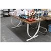 Image 3 : Contemporary Oak Style Top Worktable