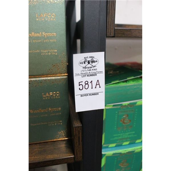 12-Mocha/Burl Merchandising Shelf Section - 12 X $