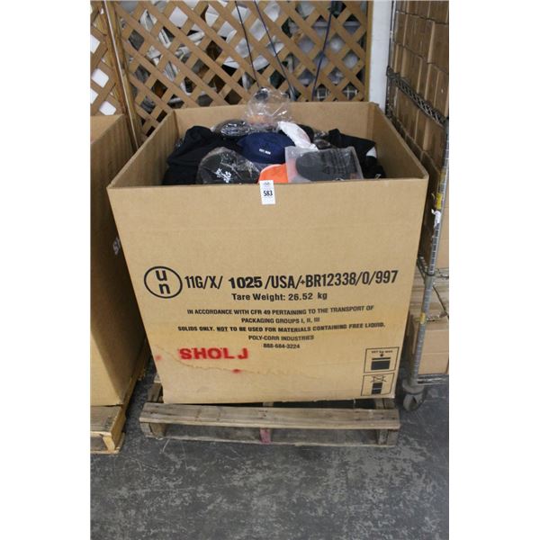 Pallet Box Lot of Asst. Clothing
