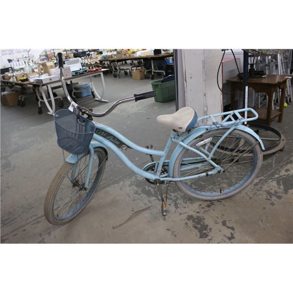 Huffy Blue Ladie's Cruiser Bike