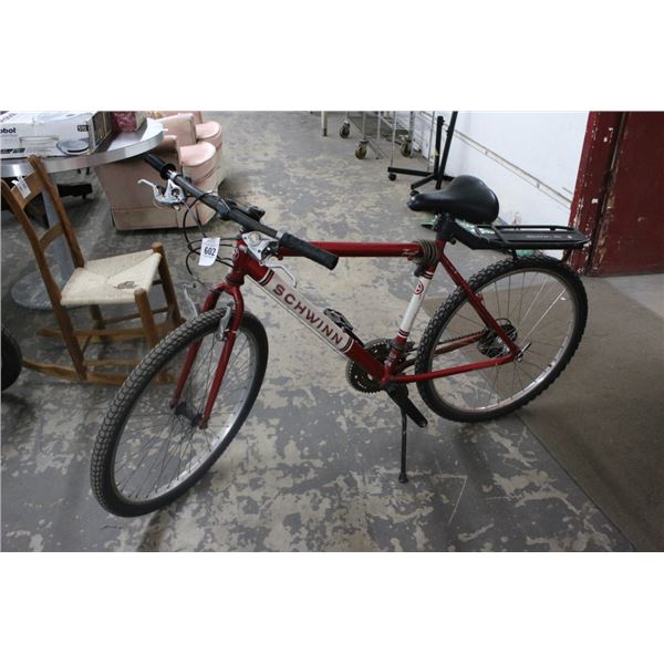 Schwinn Red Mountain Bike
