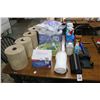 Image 1 : Towel, Tissue, Sponges, Trash Bags