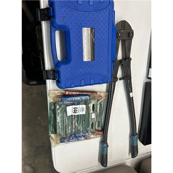 T Handle Hex Keys, Bolt Cutters, Tork Ext.