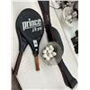 Image 2 : Tennis Racks, Carry Bag, Golf Clubs w/Bag