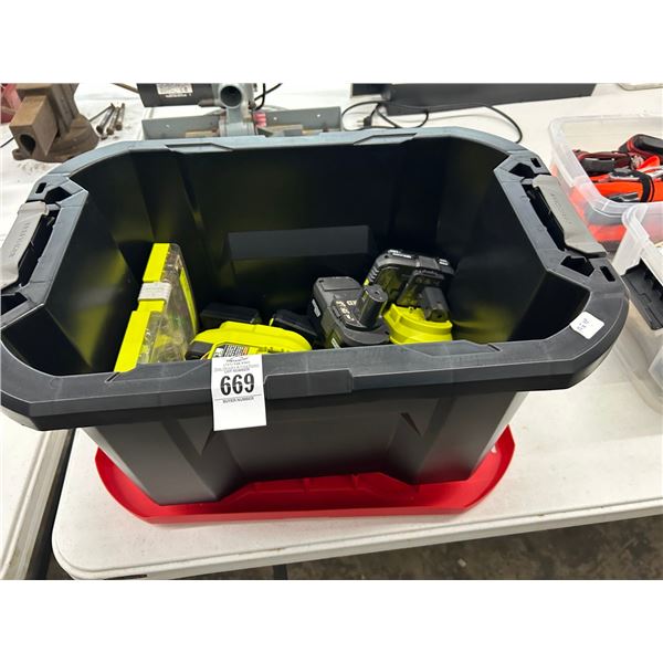 Ryobi Batteries/Chargers, Rotary Tool Accessory Kit