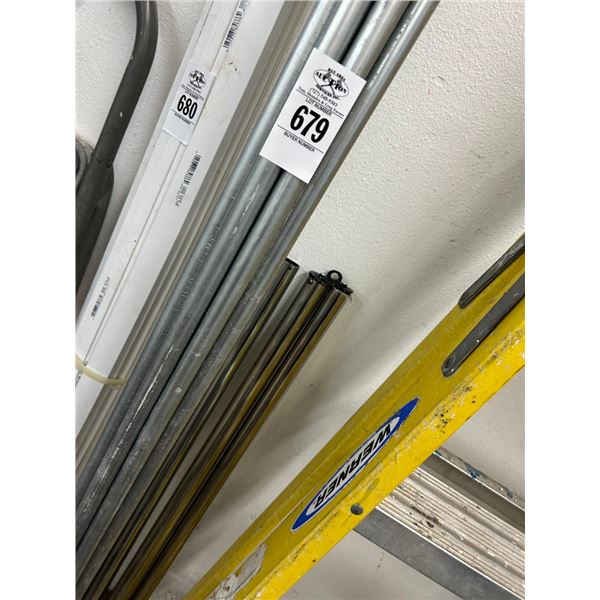 10'  Conduit, Chrome Bars