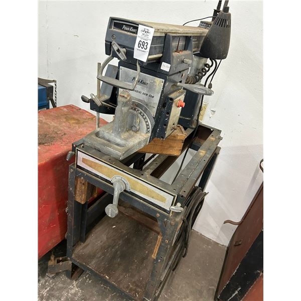 Power Panel Radial Armsaw