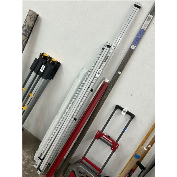 Shelf Brackets Vinyl Floor Molding, Hardware