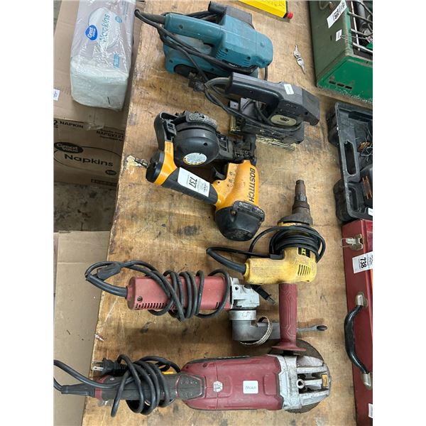 Bostitch Air Nailer, Sanders, Screw Shooter, Grinder, Sander