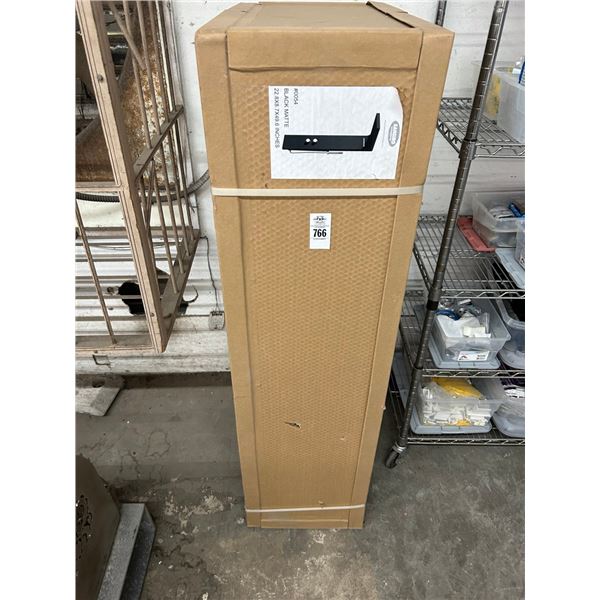 Sanserio Black Matte  22"  X  49"  Shower Fixture