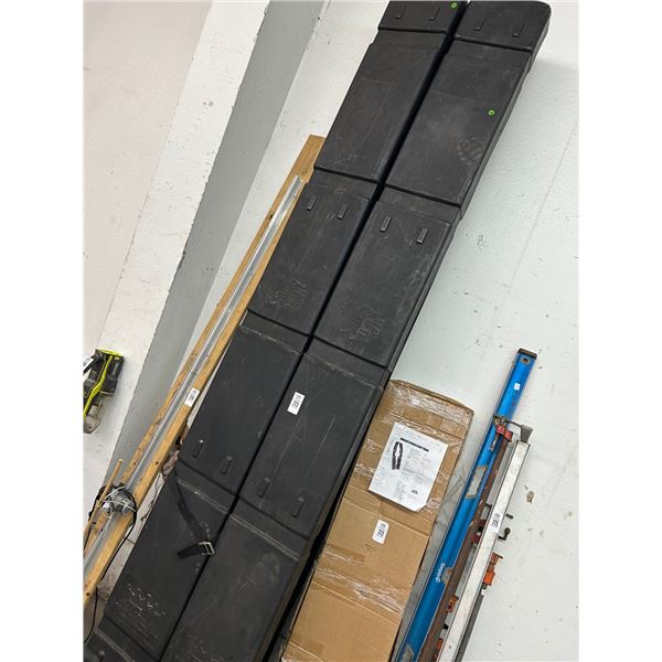 10'L  Plastic Transport Cases