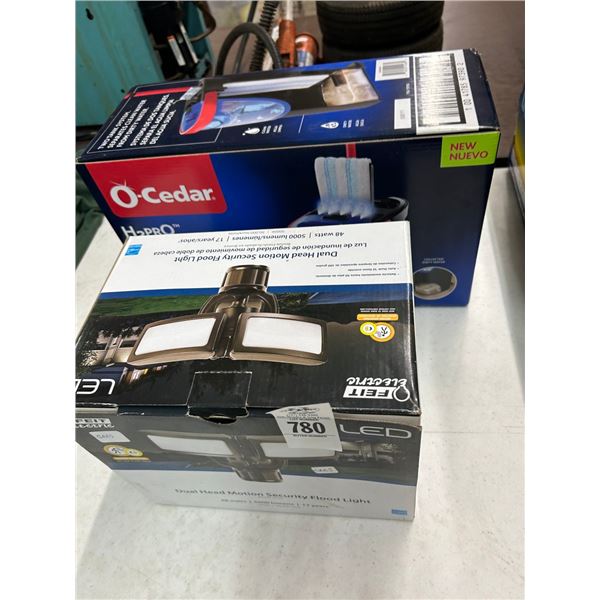 LED Flood Light, Mop System
