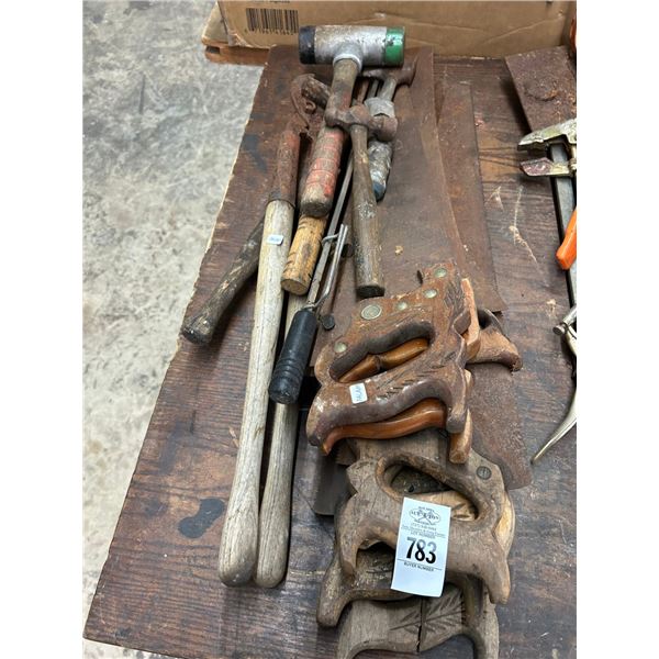Hand Saws, Loppers, Hammers