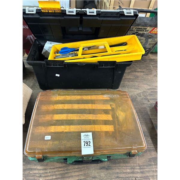 Hardware Bin, Toolbox w/Some Tools