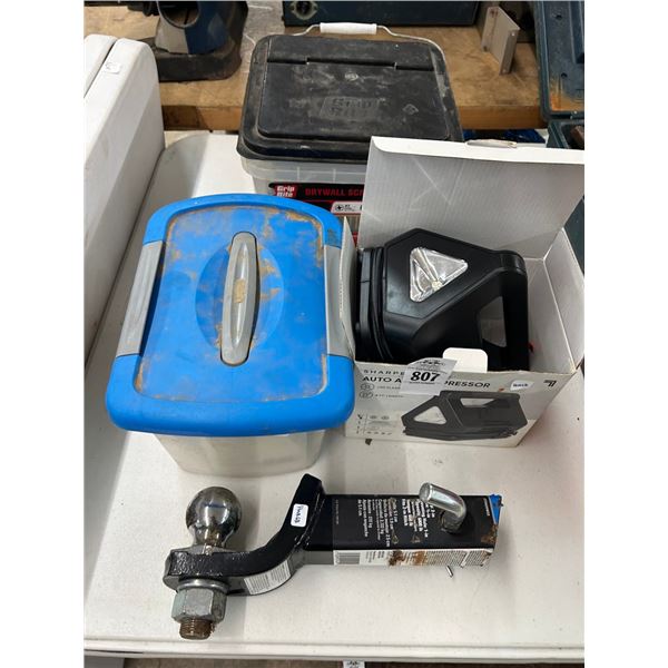 Mini Air Compressor, Hardware, Hitch Sleeve, More