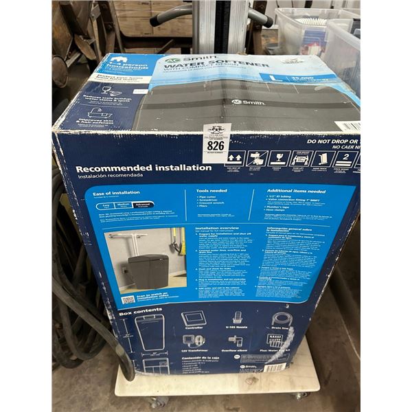 AO  Smith  35000 Grain Cap  Water Softener In Box