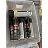 Image 2 : Bins 5 w/Spray Paint, Tow Cable, String Lights, Straps, Cuppler Lock