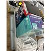 Image 6 : Bins 5 w/Spray Paint, Tow Cable, String Lights, Straps, Cuppler Lock