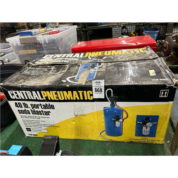 CP  40 LB Soda Blaster in Box