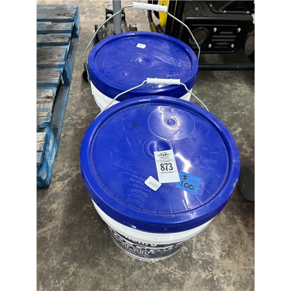 Henry Pro Grade White Silicone Buckets - 2