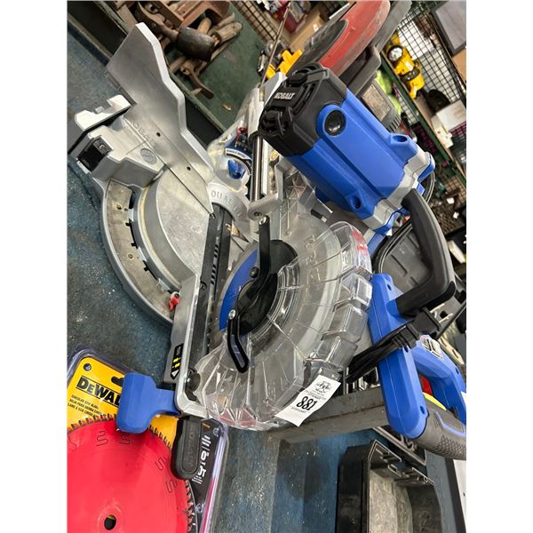 Kobalt Sliding Miter Saw w/Spare Blades