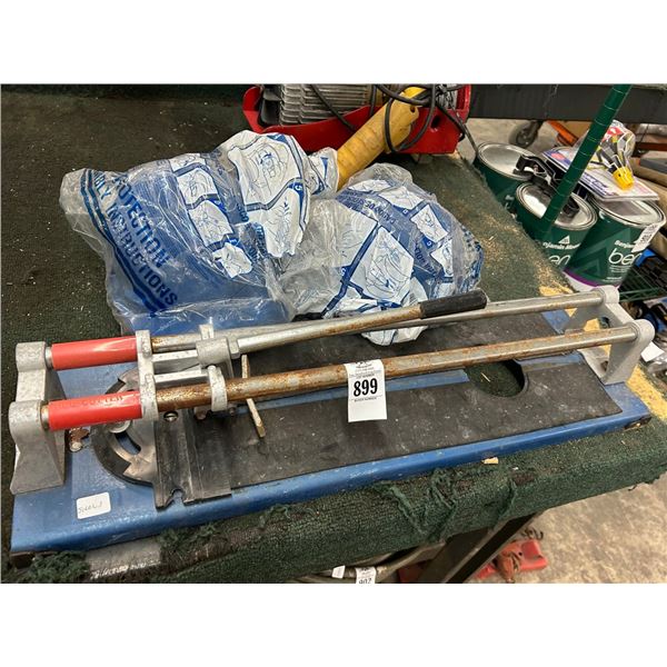 Manual Tile Cutter, Hard Hats