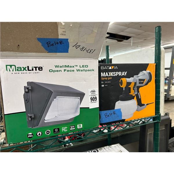 LED Flood Light, Max Spray Gun