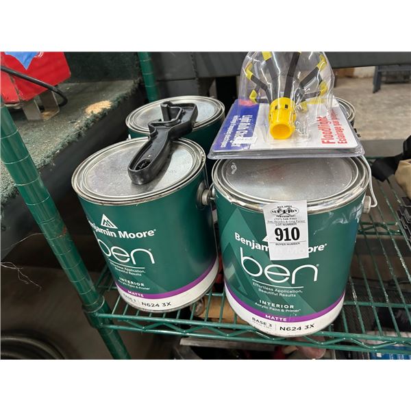 Benjamin Moore Paint 4 Gal., Light Changer