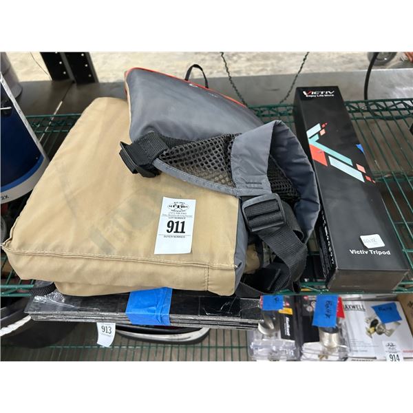 Tripod, Life Jacket, Wall Covering