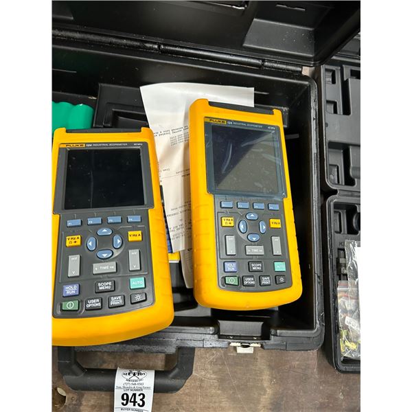 Fluke 124 Scope Meters 2, 125 Scope Meter, 789 Processor
