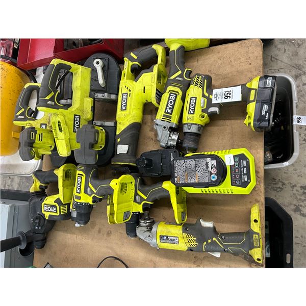 Ryobi Cordless Tool Kit 3 Batteries/Charger, Porta Band